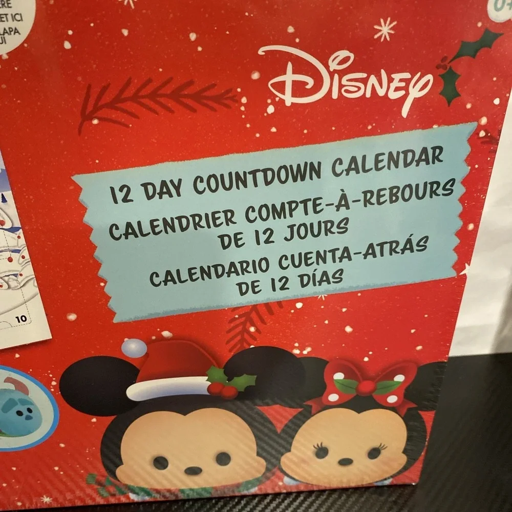 2025 ADVENT CALENDAR - DISNEY TSUM TSUM -JUST‎ PLAY - NEW, SEALED - 12 DAY
